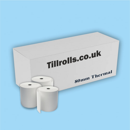 80mm Best Seller Epos Thermal Roll Boxed 100 Rolls  : THIS PRODUCT COMES WITH FREE NEXT DAY DELIVERY - TH100-100