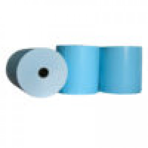 80 x 80 x 12.7mm Core Blue BPA Free Thermal Till Rolls Boxed 20s: This Product Comes With Free Next Delivery - TH100B